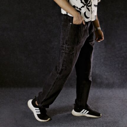 6 Pocket Denim Cargo Pant
