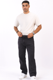 Exclusive Denim Baggy Jeans Pant (Black)